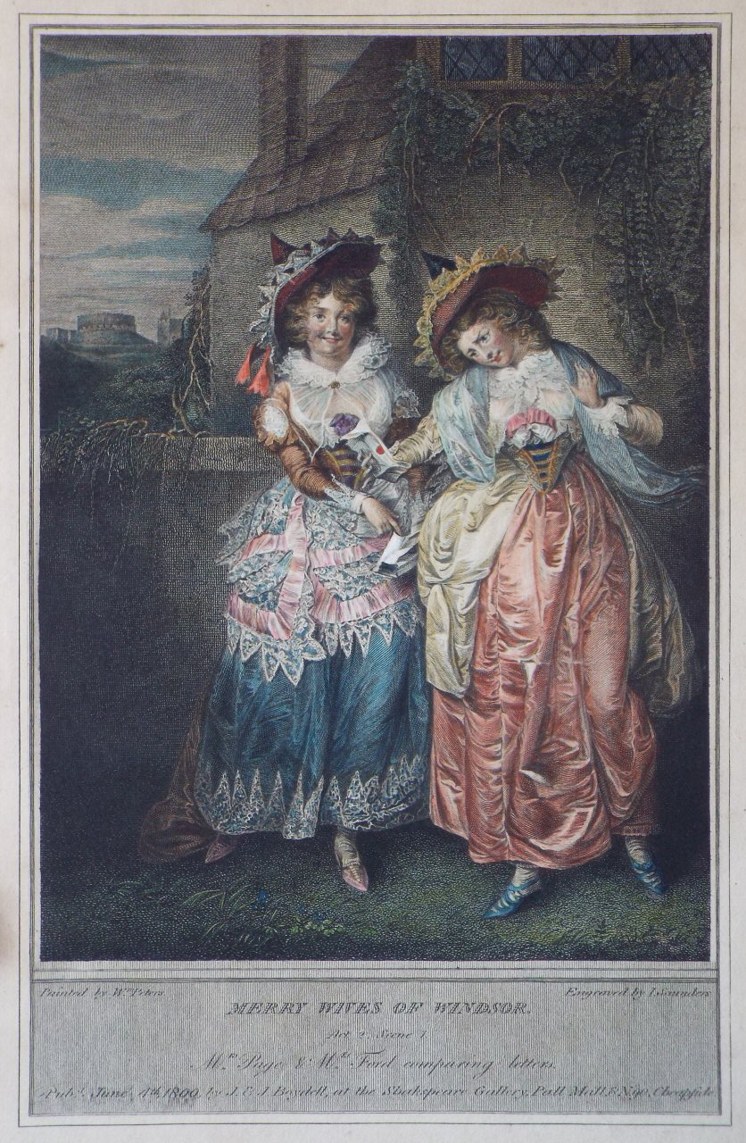 Print - Merry Wives of Windsor - Saunders